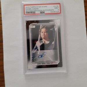2019 Topps Star Wars Skywalker Saga Daniel Logan Auto card #A-DL Boba Fett